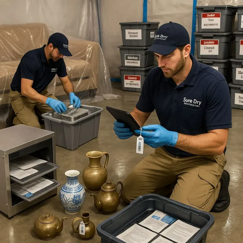 Content Protection and Restoration process in North Richland Hills, TX